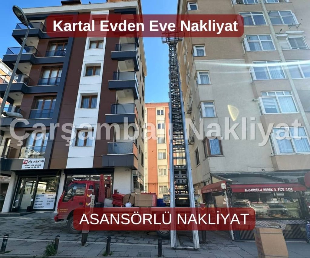 Kartal asansörlü nakliyat